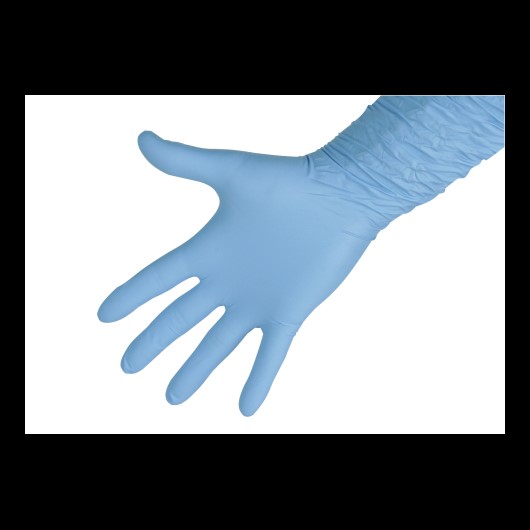 Handschuhe/nitril MILKMASTER, 30 cm lang M-XXL (50 st.)
